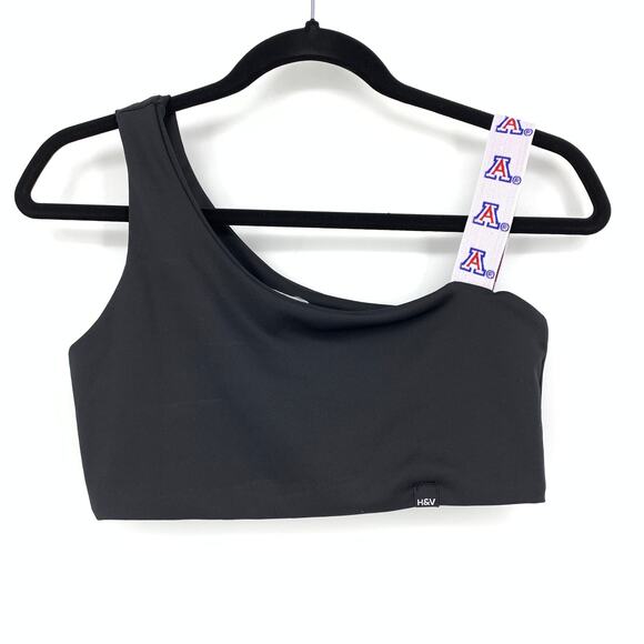 Hype & Vice Sports Bra Women's Size Small U Of A University Black - Picture 1 of 5